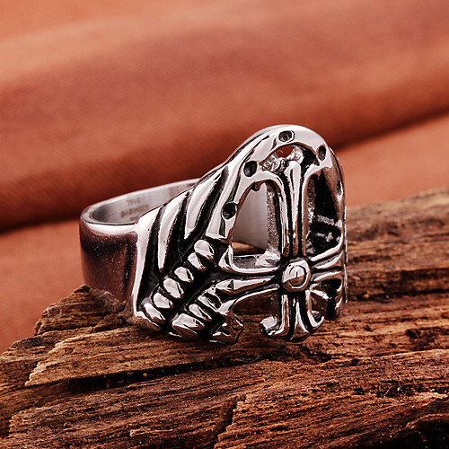 Men's Band Ring Ring 1pc Black Titanium Steel Geometric Vintage Punk Rock Halloween Street Jewelry Vintage Style Cross Precious Cool
Men's Band Ring Ring 1pc Black Titanium Steel Geometric Vintage Punk Rock Halloween Street Jewelry Vintage Style Cross Precious Cool