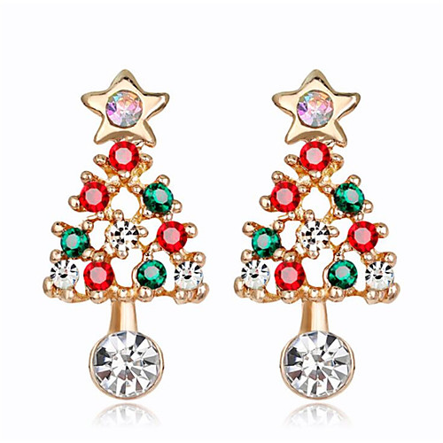 Women's Cubic Zirconia Stud Earrings Classic Star Stylish Earrings Jewelry Gold For Christmas Party Evening Festival 1 Pair
Women's Cubic Zirconia Stud Earrings Classic Star Stylish Earrings Jewelry Gold For Christmas Party Evening Festival 1 Pair