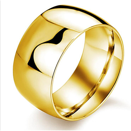 Men Band Ring Classic Gold-Red Silver Black Titanium Steel Donuts Fashion 1pc 7 8 9 10 11 / Men's
Men Band Ring Classic Gold-Red Silver Black Titanium Steel Donuts Fashion 1pc 7 8 9 10 11 / Men's
