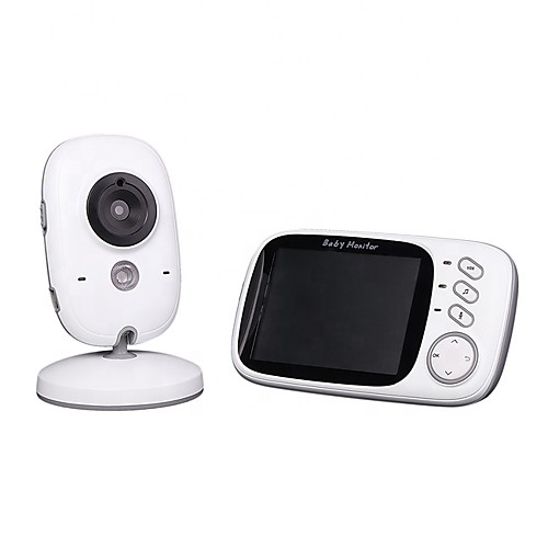 VB603 Wireless Video Color Baby Monitor with 3.2Inches LCD 2 Way Audio Talk Night Vision Surveillance Security Camera Babysitter
VB603 Wireless Video Color Baby Monitor with 3.2Inches LCD 2 Way Audio Talk Night Vision Surveillance Security Camera Babysitter