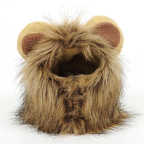Dog Cat Halloween Costumes Costume Lion Wig Color Block Lion Cosplay Funny Halloween Winter Dog Clothes Puppy Clothes Dog Outfits Yellow Brown Costume for Girl and Boy Dog Polyster S M L
Dog Cat Halloween Costumes Costume Lion Wig Color Block Lion Cosplay Funny Halloween Winter Dog Clothes Puppy Clothes Dog Outfits Yellow Brown Costume for Girl and Boy Dog Polyster S M L
