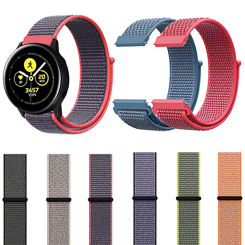 Watch Band For Gear S2 / Samsung Galaxy Watch 42mm / Samsung Galaxy Active Samsung Galaxy Sport Band Nylon Wrist Strap
Watch Band For Gear S2 / Samsung Galaxy Watch 42mm / Samsung Galaxy Active Samsung Galaxy Sport Band Nylon Wrist Strap