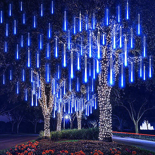 Meteor Shower Rain Lights 8 Tubes 30cm 50cm 384LED 192LED (11.8""/19.7"") String Lights Outdoor Waterproof for Christmas Wedding Party Decoration 1pack 3packs
Meteor Shower Rain Lights 8 Tubes 30cm 50cm 384LED 192LED (11.8""/19.7"") String Lights Outdoor Waterproof for Christmas Wedding Party Decoration 1pack 3packs