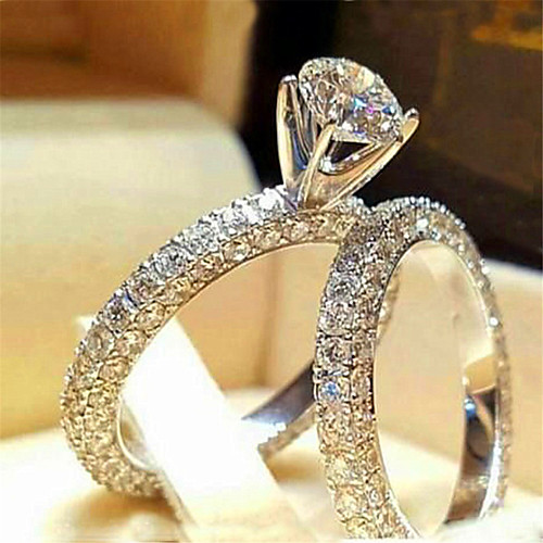 Ring AAA Cubic Zirconia Silver White Platinum Plated Alloy Stylish 1pc 5 6 7 8 9 / Women's / Daily
Ring AAA Cubic Zirconia Silver White Platinum Plated Alloy Stylish 1pc 5 6 7 8 9 / Women's / Daily