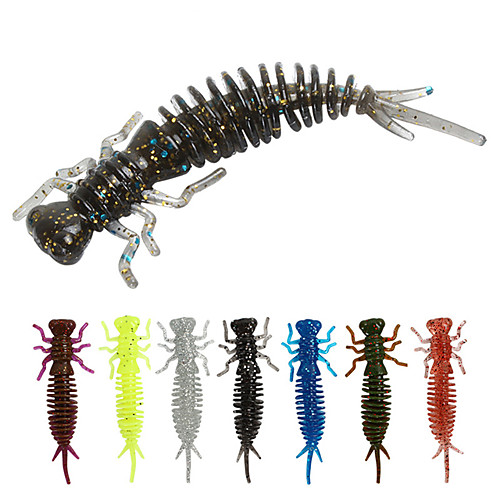 10 pcs Fishing Lures Soft Bait Sinking Bass Trout Pike Sea Fishing Freshwater Fishing Bass Fishing
10 pcs Fishing Lures Soft Bait Sinking Bass Trout Pike Sea Fishing Freshwater Fishing Bass Fishing