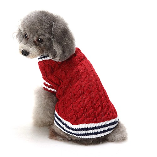 Dog Sweater Puppy Clothes Solid Colored Casual / Daily British Winter Dog Clothes Puppy Clothes Dog Outfits Red Blue Costume for Girl and Boy Dog Acrylic Fibers XS S M L XL XXL
Dog Sweater Puppy Clothes Solid Colored Casual / Daily British Winter Dog Clothes Puppy Clothes Dog Outfits Red Blue Costume for Girl and Boy Dog Acrylic Fibers XS S M L XL XXL