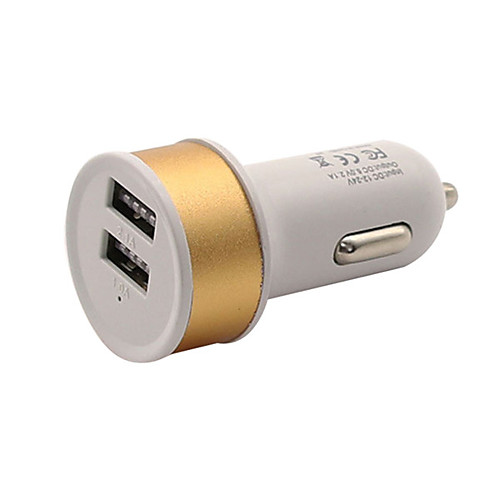 Car Charger USB Charger Universal Multi-Output / Normal 2 USB Ports 1 A DC 5V for Universal
Car Charger USB Charger Universal Multi-Output / Normal 2 USB Ports 1 A DC 5V for Universal