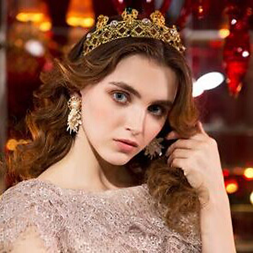 Rhinestone / Alloy Tiaras with Rhinestone / Metal 1 Piece Wedding Headpiece
Rhinestone / Alloy Tiaras with Rhinestone / Metal 1 Piece Wedding Headpiece