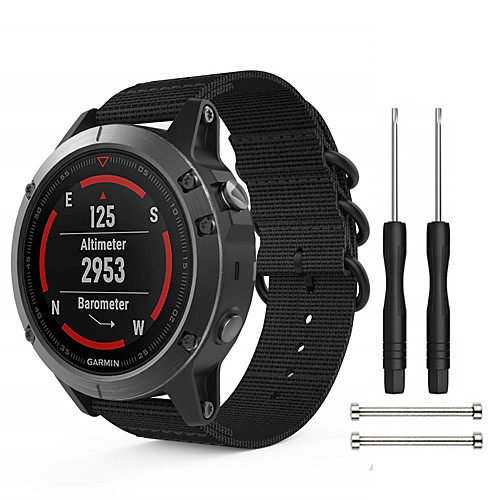 Smart Watch Band for Garmin 1 pcs Classic Buckle DIY Tools Nylon Replacement Wrist Strap for Fenix 5x
Smart Watch Band for Garmin 1 pcs Classic Buckle DIY Tools Nylon Replacement Wrist Strap for Fenix 5x