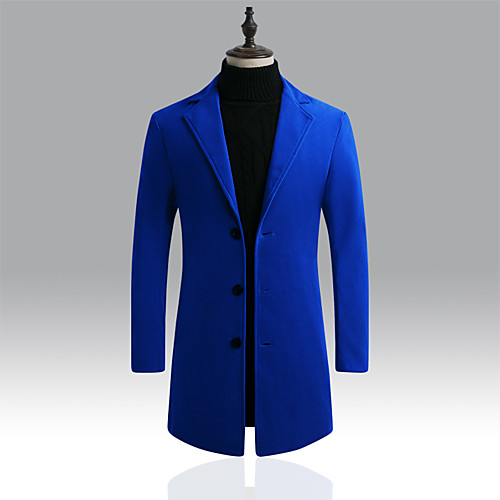 Men's Overcoat Party Fall & Winter Long Coat V Neck Regular Fit Jacket Long Sleeve Solid Colored Blushing Pink Wine / Work / Cotton
Men's Overcoat Party Fall & Winter Long Coat V Neck Regular Fit Jacket Long Sleeve Solid Colored Blushing Pink Wine / Work / Cotton