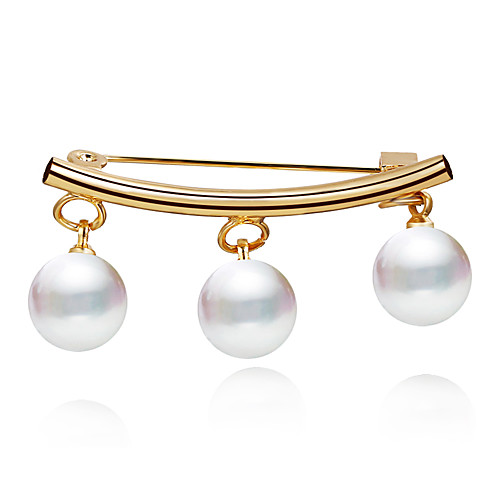 Women's Brooches Simple Korean Imitation Pearl Brooch Jewelry Gold Silver For Daily Work Festival
Women's Brooches Simple Korean Imitation Pearl Brooch Jewelry Gold Silver For Daily Work Festival
