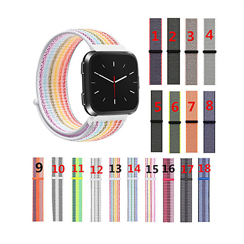 For Fitbit Versa/Versa Lite/Versa SE/Versa 2 Woven Nylon Loop Sport Watch Replacement Band Bracelet Strap
For Fitbit Versa/Versa Lite/Versa SE/Versa 2 Woven Nylon Loop Sport Watch Replacement Band Bracelet Strap