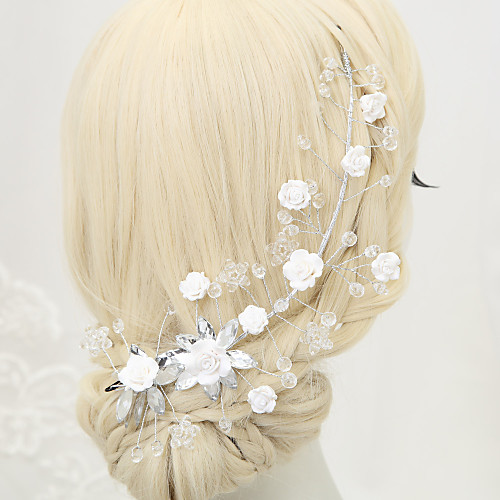 Other Material / Crystal / Paillette Headdress with Crystal / Paillette 1 Piece Wedding Headpiece
Other Material / Crystal / Paillette Headdress with Crystal / Paillette 1 Piece Wedding Headpiece