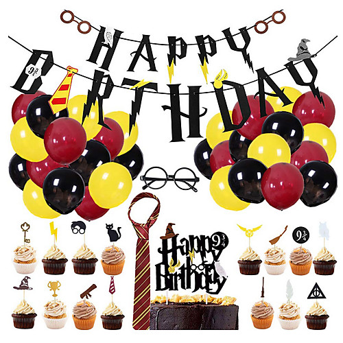 1set Harri Potter Happy Birthday Garland Cake Topper Big Latex Balloons for Birthday Party Decoration Hanging Bunting Banner Kids Toy
1set Harri Potter Happy Birthday Garland Cake Topper Big Latex Balloons for Birthday Party Decoration Hanging Bunting Banner Kids Toy