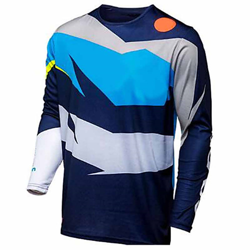 21Grams Men's Long Sleeve Cycling Jersey Dirt Bike Jersey Winter Summer Spandex Polyester BlackWhite Black / Green Black / Blue Bike Jersey Motorcyle Clothing Top Mountain Bike MTB Road Bike Cycling
21Grams Men's Long Sleeve Cycling Jersey Dirt Bike Jersey Winter Summer Spandex Polyester BlackWhite Black / Green Black / Blue Bike Jersey Motorcyle Clothing Top Mountain Bike MTB Road Bike Cycling