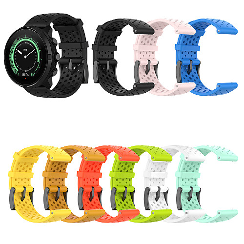 Watch Band for SUUNTO 9 / Suunto Spartan Sport Wrist HR Baro Suunto Sport Band Silicone Wrist Strap
Watch Band for SUUNTO 9 / Suunto Spartan Sport Wrist HR Baro Suunto Sport Band Silicone Wrist Strap