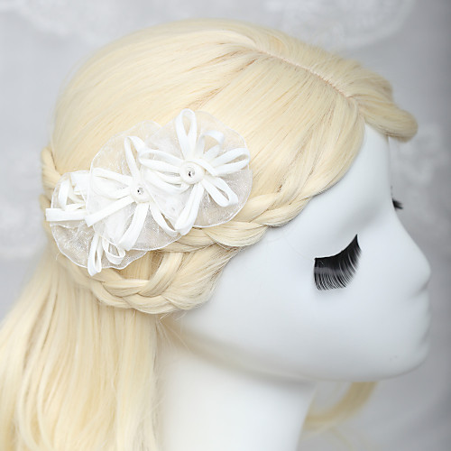 Rhinestone / Fabrics Flowers with Rhinestone / Floral 1 Piece Wedding Headpiece
Rhinestone / Fabrics Flowers with Rhinestone / Floral 1 Piece Wedding Headpiece