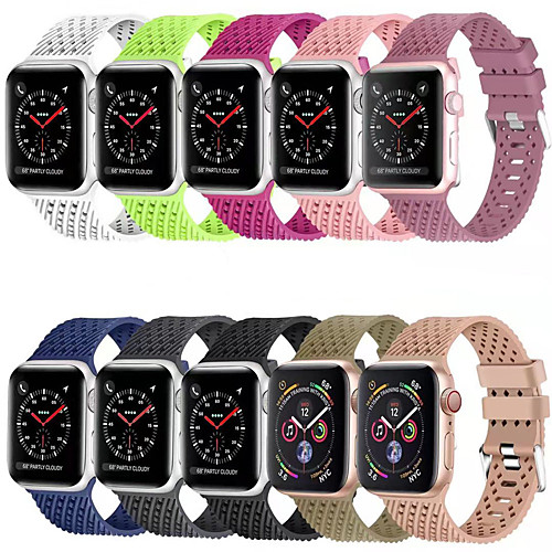 Silicone Strap For Apple Watch Series 6 SE 5 4 3 2 1 Band 44MM 40MM 42MM 38MM Rhombic Pattern Watchband
Silicone Strap For Apple Watch Series 6 SE 5 4 3 2 1 Band 44MM 40MM 42MM 38MM Rhombic Pattern Watchband