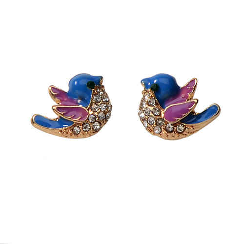 Women's Blue Earrings Classic Bird Artistic Asian Sweet Elegant French Earrings Jewelry Gold For Wedding Party Engagement Daily Festival 1 Pair
Women's Blue Earrings Classic Bird Artistic Asian Sweet Elegant French Earrings Jewelry Gold For Wedding Party Engagement Daily Festival 1 Pair