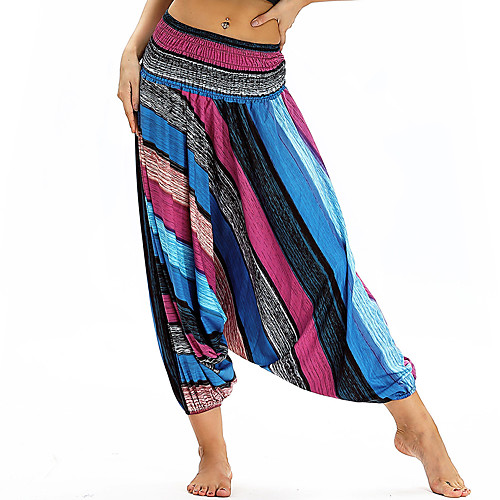 Women's High Waist Yoga Pants Harem Bloomers Breathable Quick Dry Blue Light Blue Gym Workout Fitness Sports Activewear Loose
Women's High Waist Yoga Pants Harem Bloomers Breathable Quick Dry Blue Light Blue Gym Workout Fitness Sports Activewear Loose