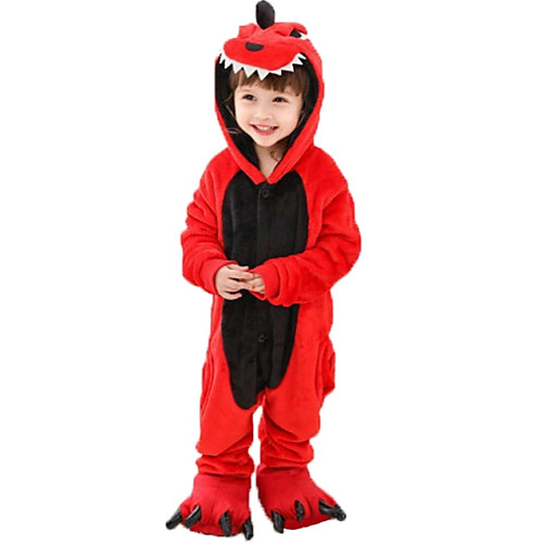 Kigurumi Pajamas Nightwear Camouflage Dinosaur Onesie Pajamas Flannelette Red Cosplay For Boys and Girls Animal Sleepwear Cartoon Festival / Holiday Costumes
Kigurumi Pajamas Nightwear Camouflage Dinosaur Onesie Pajamas Flannelette Red Cosplay For Boys and Girls Animal Sleepwear Cartoon Festival / Holiday Costumes