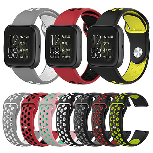 Sport Silicone Watch Band For Fitbit Versa 2 / Versa Lite Replaceable Bracelet Wrist Strap Wristband
Sport Silicone Watch Band For Fitbit Versa 2 / Versa Lite Replaceable Bracelet Wrist Strap Wristband