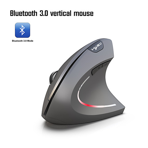 HXSJ T29 Wireless Bluetooth3.0 Optical Vertical Mouse / Ergonomic Mouse 2400 dpi 3 Adjustable DPI Levels 6 pcs Keys 
HXSJ T29 Wireless Bluetooth3.0 Optical Vertical Mouse / Ergonomic Mouse 2400 dpi 3 Adjustable DPI Levels 6 pcs Keys