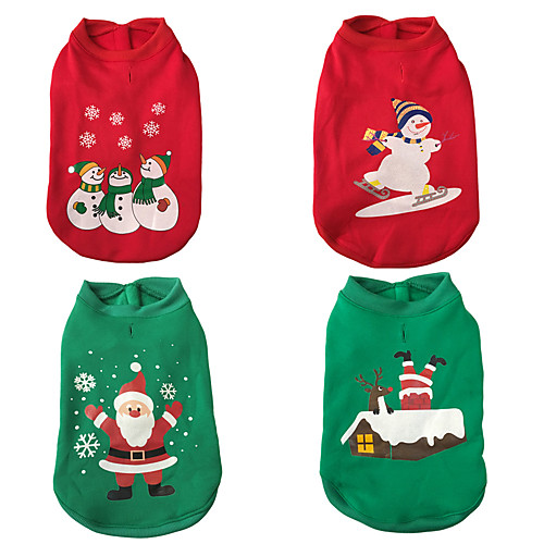 Dog Cat Vest Christmas Puppy Clothes Christmas Winter Dog Clothes Puppy Clothes Dog Outfits Red / Green Red Light Green Costume for Girl and Boy Dog Polyester Canvas Mixed Material S M L XL
Dog Cat Vest Christmas Puppy Clothes Christmas Winter Dog Clothes Puppy Clothes Dog Outfits Red / Green Red Light Green Costume for Girl and Boy Dog Polyester Canvas Mixed Material S M L XL