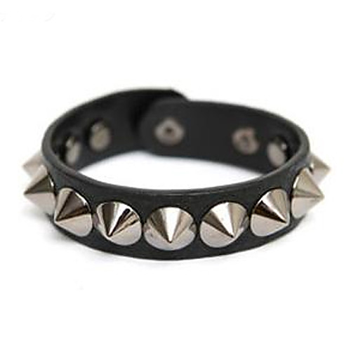 Women's Vintage Bracelet Leather Bracelet 3D Precious Vintage Punk PU Leather Bracelet Jewelry Black For Street Club
Women's Vintage Bracelet Leather Bracelet 3D Precious Vintage Punk PU Leather Bracelet Jewelry Black For Street Club