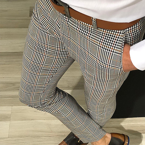 Men's Streetwear Punk & Gothic Chinos Pants Striped Full Length Print Red Yellow Gray
Men's Streetwear Punk & Gothic Chinos Pants Striped Full Length Print Red Yellow Gray