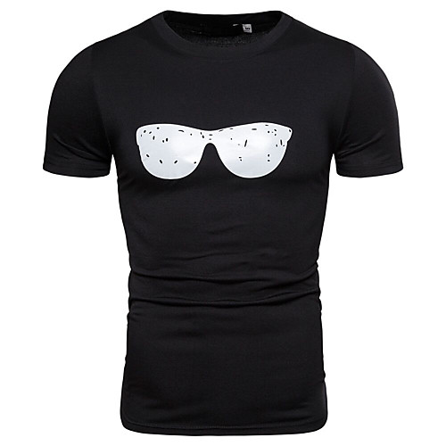 Men's T shirt Graphic Solid Colored Patchwork Print Short Sleeve Athleisure Tops Cotton Basic Black
Men's T shirt Graphic Solid Colored Patchwork Print Short Sleeve Athleisure Tops Cotton Basic Black