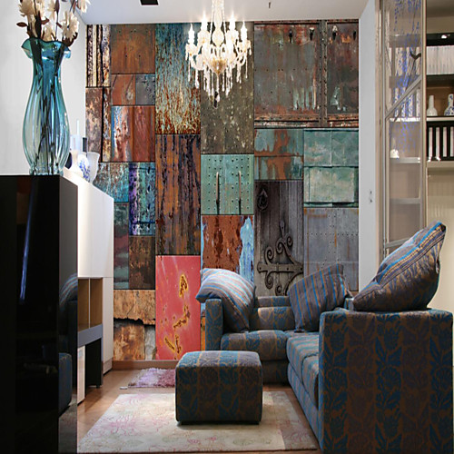 Mural Wallpaper Wall Sticker Covering Print Adhesive Required Wood Grain Plank Canvas Home Décor
Mural Wallpaper Wall Sticker Covering Print Adhesive Required Wood Grain Plank Canvas Home Décor