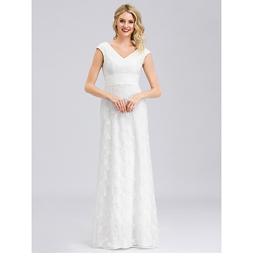 Mermaid / Trumpet Elegant Formal Evening Dress V Neck Sleeveless Floor Length Lace Satin with Ruched 2021
Mermaid / Trumpet Elegant Formal Evening Dress V Neck Sleeveless Floor Length Lace Satin with Ruched 2021