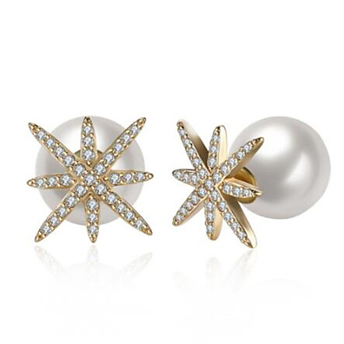 Women's Earrings Geometrical Flower Stylish Gold Plated Earrings Jewelry Silver / Gold For Gift Daily 1 Pair
Women's Earrings Geometrical Flower Stylish Gold Plated Earrings Jewelry Silver / Gold For Gift Daily 1 Pair