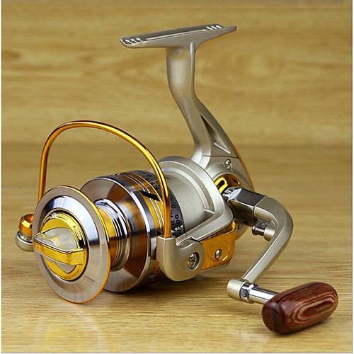 Fishing Reel Bearing Spinning Reel 5.2:1 Gear Ratio10 Ball Bearings Hand Orientation Exchangable Sea Fishing / Freshwater Fishing / Lure Fishing - MK4000 / General Fishing / Trolling & Boat Fishing
Fishing Reel Bearing Spinning Reel 5.2:1 Gear Ratio10 Ball Bearings Hand Orientation Exchangable Sea Fishing / Freshwater Fishing / Lure Fishing - MK4000 / General Fishing / Trolling & Boat Fishing