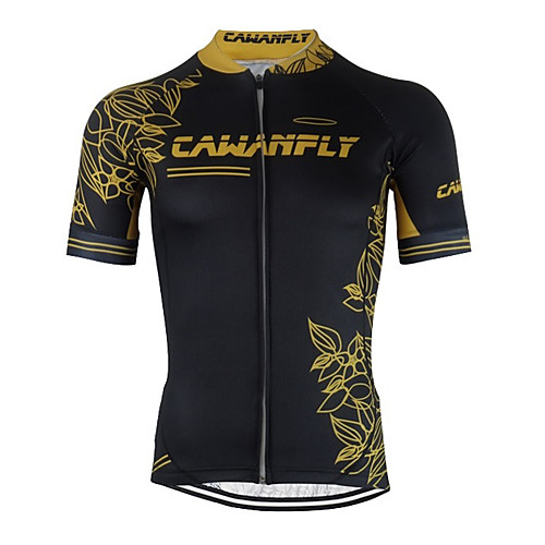 Men's Short Sleeve Cycling Jersey Black Geometic Leaf Bike Jersey Top Mountain Bike MTB Road Bike Cycling Breathable Quick Dry Back Pocket Sports Clothing Apparel / Advanced / Expert / Stretchy
Men's Short Sleeve Cycling Jersey Black Geometic Leaf Bike Jersey Top Mountain Bike MTB Road Bike Cycling Breathable Quick Dry Back Pocket Sports Clothing Apparel / Advanced / Expert / Stretchy
