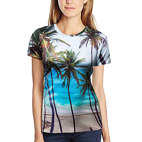Women's T shirt Graphic 3D Fruit Plus Size Print Short Sleeve Daily Tops Basic Exaggerated Light Blue
Women's T shirt Graphic 3D Fruit Plus Size Print Short Sleeve Daily Tops Basic Exaggerated Light Blue