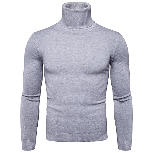 Men's Color Block Pullover Long Sleeve Sweater Cardigans Turtleneck Winter White Black Wine 
Men's Color Block Pullover Long Sleeve Sweater Cardigans Turtleneck Winter White Black Wine