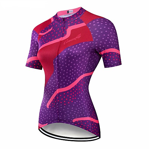 CAWANFLY Women's Short Sleeve Cycling Jersey Black Geometic Bike Jersey Top Mountain Bike MTB Road Bike Cycling Breathable Quick Dry Back Pocket Sports Clothing Apparel / Advanced / Expert / Stretchy
CAWANFLY Women's Short Sleeve Cycling Jersey Black Geometic Bike Jersey Top Mountain Bike MTB Road Bike Cycling Breathable Quick Dry Back Pocket Sports Clothing Apparel / Advanced / Expert / Stretchy