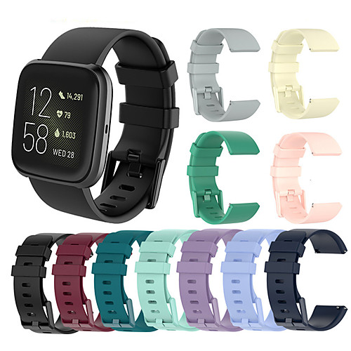 Watch Band For Fitbit Versa / Fitbit Versa Lite / Fitbit Versa 2 Fitbit Sport Band / Classic Buckle / Modern Buckle Silicone Wrist Strap For Fitbit Versa 2 / Fitbit Versa Lite / Fitbit Versa
Watch Band For Fitbit Versa / Fitbit Versa Lite / Fitbit Versa 2 Fitbit Sport Band / Classic Buckle / Modern Buckle Silicone Wrist Strap For Fitbit Versa 2 / Fitbit Versa Lite / Fitbit Versa