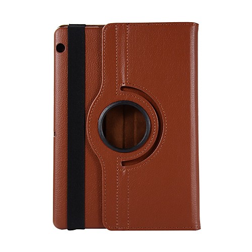 Phone Case For Huawei Full Body Case Huawei Mediapad T5 10 360° Rotation Shockproof with Stand Solid Colored PU Leather
Phone Case For Huawei Full Body Case Huawei Mediapad T5 10 360° Rotation Shockproof with Stand Solid Colored PU Leather