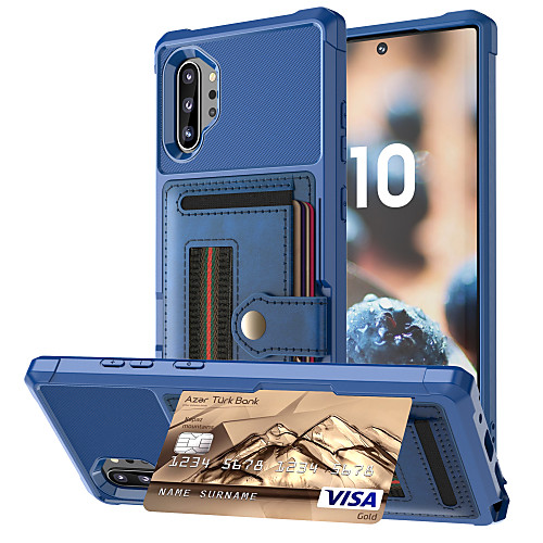 Phone Case For Samsung Galaxy Back Cover Leather S9 S9 Plus Note 9 S10 S10 Note 10 Galaxy Note 10 Card Holder Shockproof Solid Color PU Leather PC
Phone Case For Samsung Galaxy Back Cover Leather S9 S9 Plus Note 9 S10 S10 Note 10 Galaxy Note 10 Card Holder Shockproof Solid Color PU Leather PC