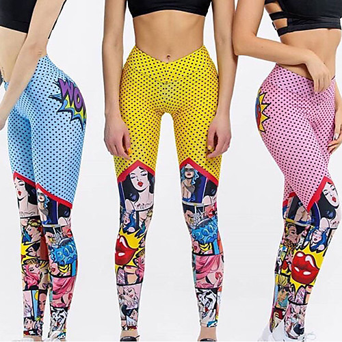 Women's High Waist Yoga Pants Tights Leggings Tummy Control Butt Lift Yellow Blue Pink Elastane Fitness Running Winter Sports Activewear High Elasticity Skinny
Women's High Waist Yoga Pants Tights Leggings Tummy Control Butt Lift Yellow Blue Pink Elastane Fitness Running Winter Sports Activewear High Elasticity Skinny