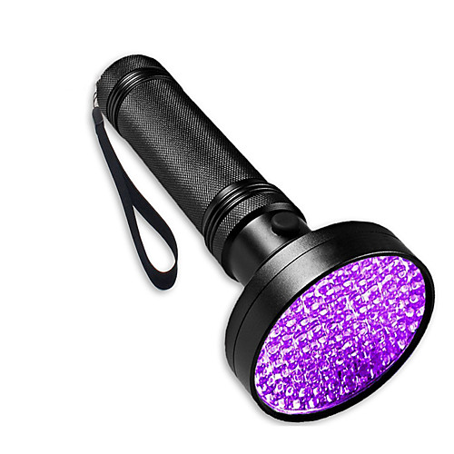 Black Light Flashlights / Torch LED 100 Emitters Adjustable Windproof Easy Carrying Durable Camping / Hiking / Caving Everyday Use Fishing Purple Light Source Color Black
Black Light Flashlights / Torch LED 100 Emitters Adjustable Windproof Easy Carrying Durable Camping / Hiking / Caving Everyday Use Fishing Purple Light Source Color Black