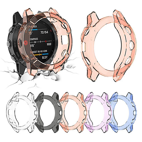 Soft Crystal Clear TPU Protector Case Cover For Garmin Fenix 6 Pro Smart Watch Protective Accessories
Soft Crystal Clear TPU Protector Case Cover For Garmin Fenix 6 Pro Smart Watch Protective Accessories