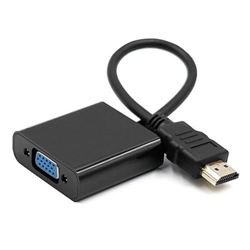 HDMI to VGA Cable Converter Digital Analog HD 1080P For PC Laptop Tablet HDMI Male To VGA Famale Converter Adapter
HDMI to VGA Cable Converter Digital Analog HD 1080P For PC Laptop Tablet HDMI Male To VGA Famale Converter Adapter