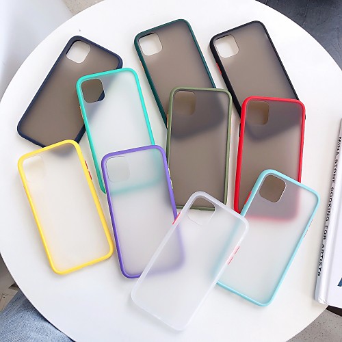 Case For Apple iPhone 11 / iPhone 11 Pro / iPhone 11 Pro Max Frosted / Translucent Back Cover Solid Colored Acrylic
Case For Apple iPhone 11 / iPhone 11 Pro / iPhone 11 Pro Max Frosted / Translucent Back Cover Solid Colored Acrylic