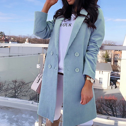 Women's Coat Daily Fall & Winter Long Coat V Neck Regular Fit Jacket Long Sleeve Solid Colored Yellow Blushing Pink
Women's Coat Daily Fall & Winter Long Coat V Neck Regular Fit Jacket Long Sleeve Solid Colored Yellow Blushing Pink