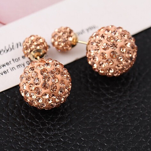 Women's Stud Earrings 3D Precious Fashion Earrings Jewelry Champagne / Fuchsia / Blue For Party Daily Street Holiday 1 Pair
Women's Stud Earrings 3D Precious Fashion Earrings Jewelry Champagne / Fuchsia / Blue For Party Daily Street Holiday 1 Pair