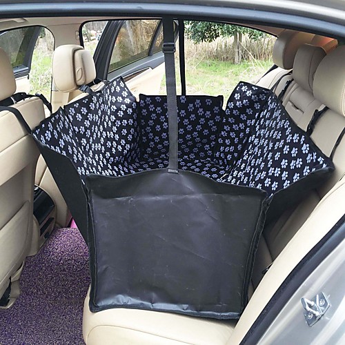 Pet Carriers Oxford Fabric Paw Pattern Car Pet Seat Cover Dog Car Back Seat Carrier Waterproof Pet Mat Hammock Cushion Protector
Pet Carriers Oxford Fabric Paw Pattern Car Pet Seat Cover Dog Car Back Seat Carrier Waterproof Pet Mat Hammock Cushion Protector